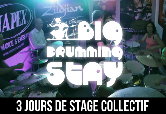 Big Drumming Stay Séjour de batterie
