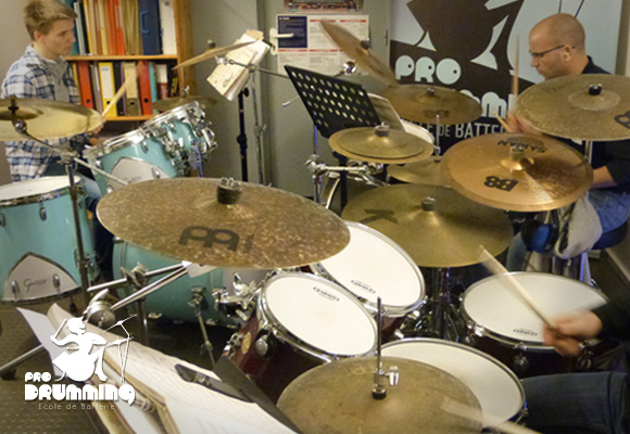 cours et stages de batterie Pro drumming