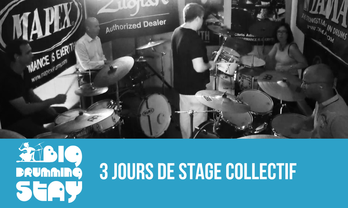 Big Drumming Stage 3 jours