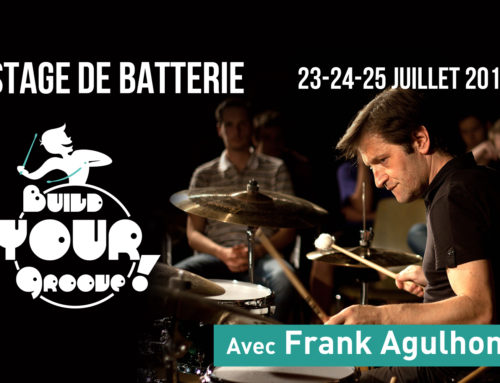 BYG Stage de Batterie avec Frank Agulhon – 23/24/25 juillet 2018